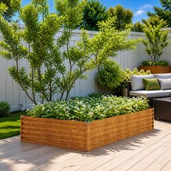 Enhance Your Outdoor Space with Corten Steel Planter