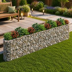 Gabion Raised Bed Planter