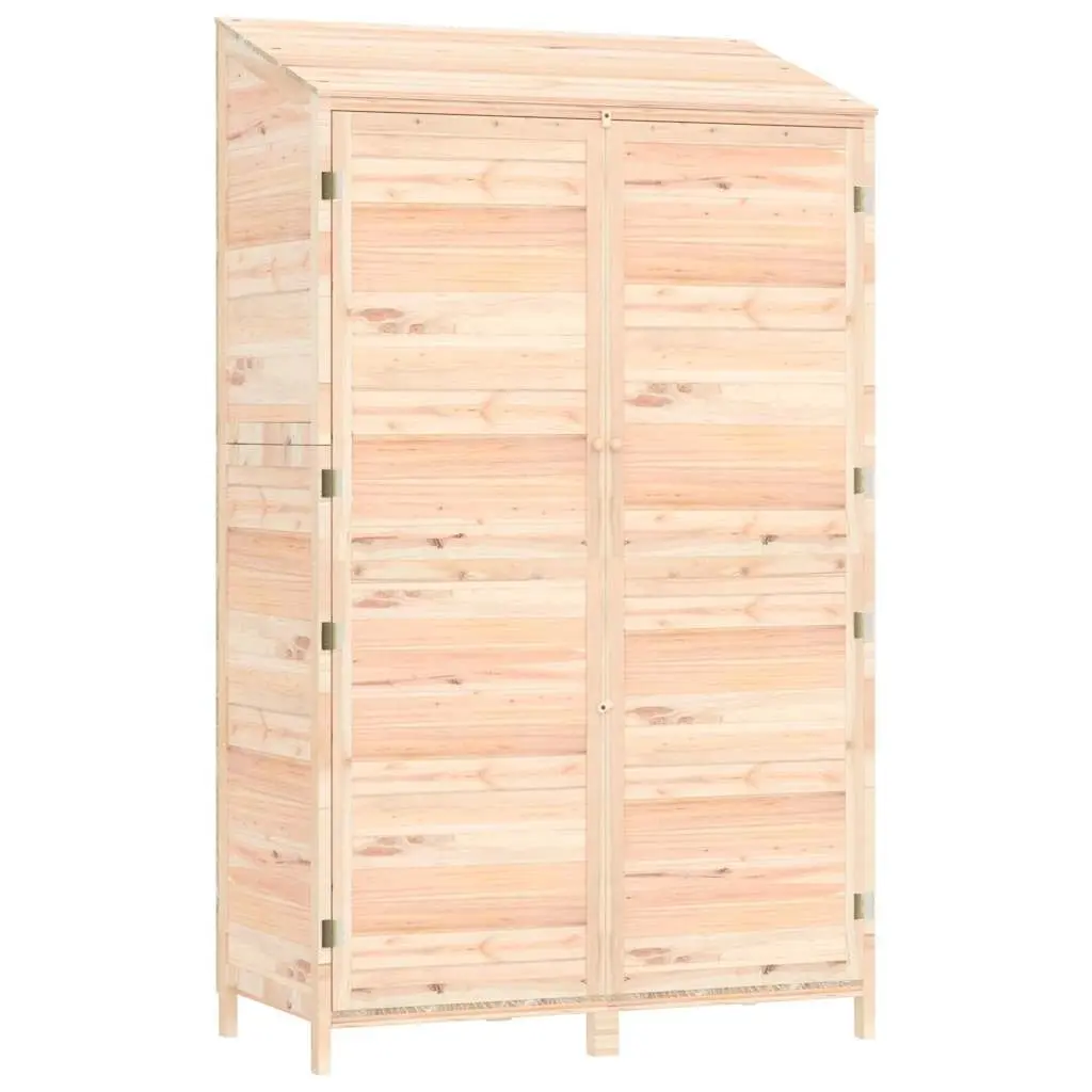 Garden Shed 102x52x174.5 cm Wooden Structure Outdoor Storage Tool House
