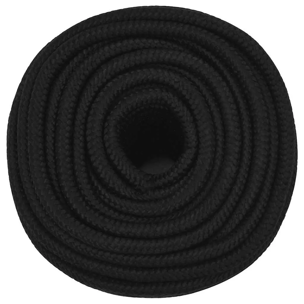 Braided Polyester Work Rope 12mm 100m UV Resistant General Purpose Outdoor Garden