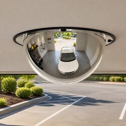 Elevate Your Outdoor Safety with a 30cm Traffic Mirror
