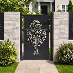 Enhance Your Outdoor Space with the Anthracite Garden Gate