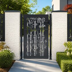 Enhance Your Garden with a Stylish Lockable Gate 100x125cm