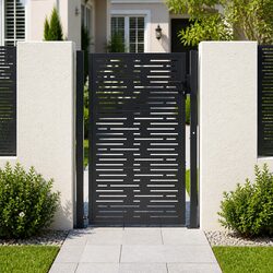 Enhance Your Outdoor Space with an Anthracite Garden Gate 100x150 cm