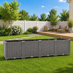 Enhance Your Outdoor Space with a 160x40x38cm Garden Bed