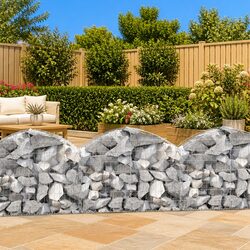 Elevate Your Outdoor Space with Arched Gabion Basket