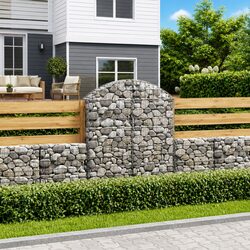 Enhance Your Outdoor Space with an Arched Gabion Basket