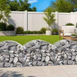 Elevate Your Outdoor Space with Arched Gabion Basket