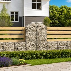 Transform Your Outdoor Space with an Arched Gabion Basket