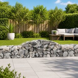 Enhance Your Outdoor Space with an Arched Gabion Basket
