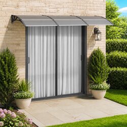 Enhance Your Entryway with This 300x75 cm Door Canopy