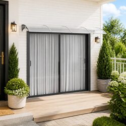 Transform Your Entryway with a 350x75cm Grey Canopy