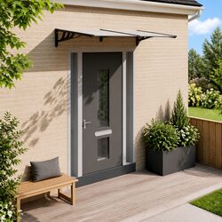 Outdoor Porch Awning 199x90cm – Enhance Your Entryway