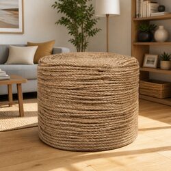 Natural Jute Rope - 50m Long for Your Creative Projects