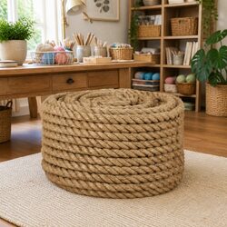 50m Long Jute Rope for Home and Garden Projects