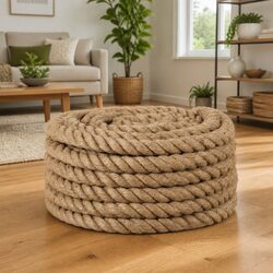 10m Natural Jute Rope - Perfect for Crafting and Gardening