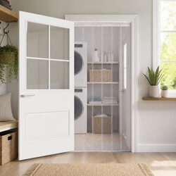 Elevate Your Space with a Transparent PVC Door Curtain Strip