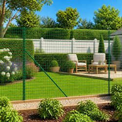 Green 1.4 x 25m Wire Mesh Fence to Enhance Your Garden Space
