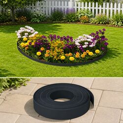 Transform Your Garden with Flexible 10m Edging