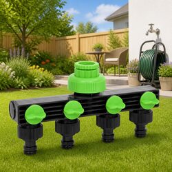 Enhance Your Garden with This 4-Way Hose Splitter