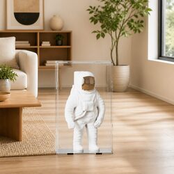 Acrylic Display Box Transparent Collectibles Showcase Dustproof Protection Case