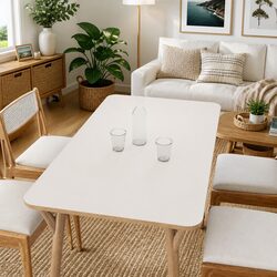 Self-Adhesive Matte White Furniture Sticker Decorative Film 90x500cm PVC Roll