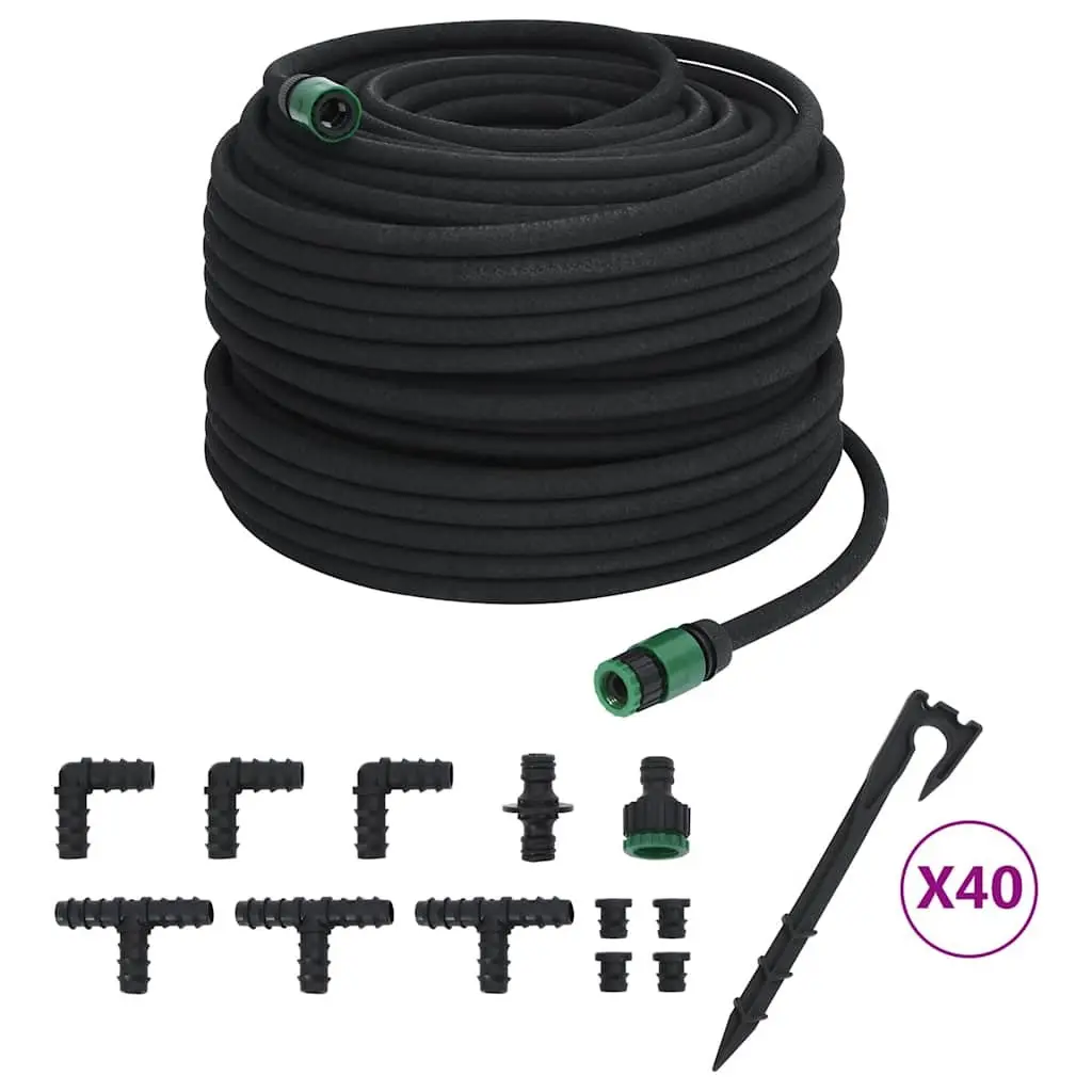100m Black Soaker Hose