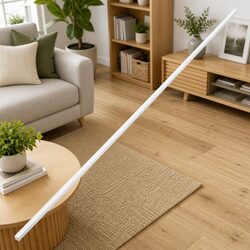 30m PVC Cable Management Channel 10x10mm in White