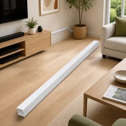 Cable Trunking 60x40mm 30m White PVC Wire Cover Management Channel