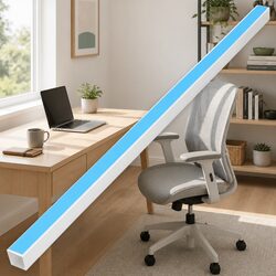 Organize Your Space with Self-Adhesive White Cable Trunking 10m