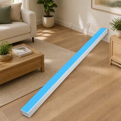Cable Trunking Self-Adhesive 60x40mm 30m White PVC Cord Concealer Wall Floor