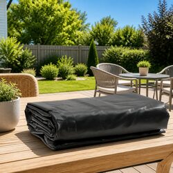 Anthracite Tarpaulin 3x3m for Outdoor Spaces