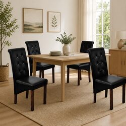 Elegant Dining Chairs Set of 4 for Your Kitchen