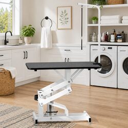 Elevate Your Grooming Experience with This Adjustable Table