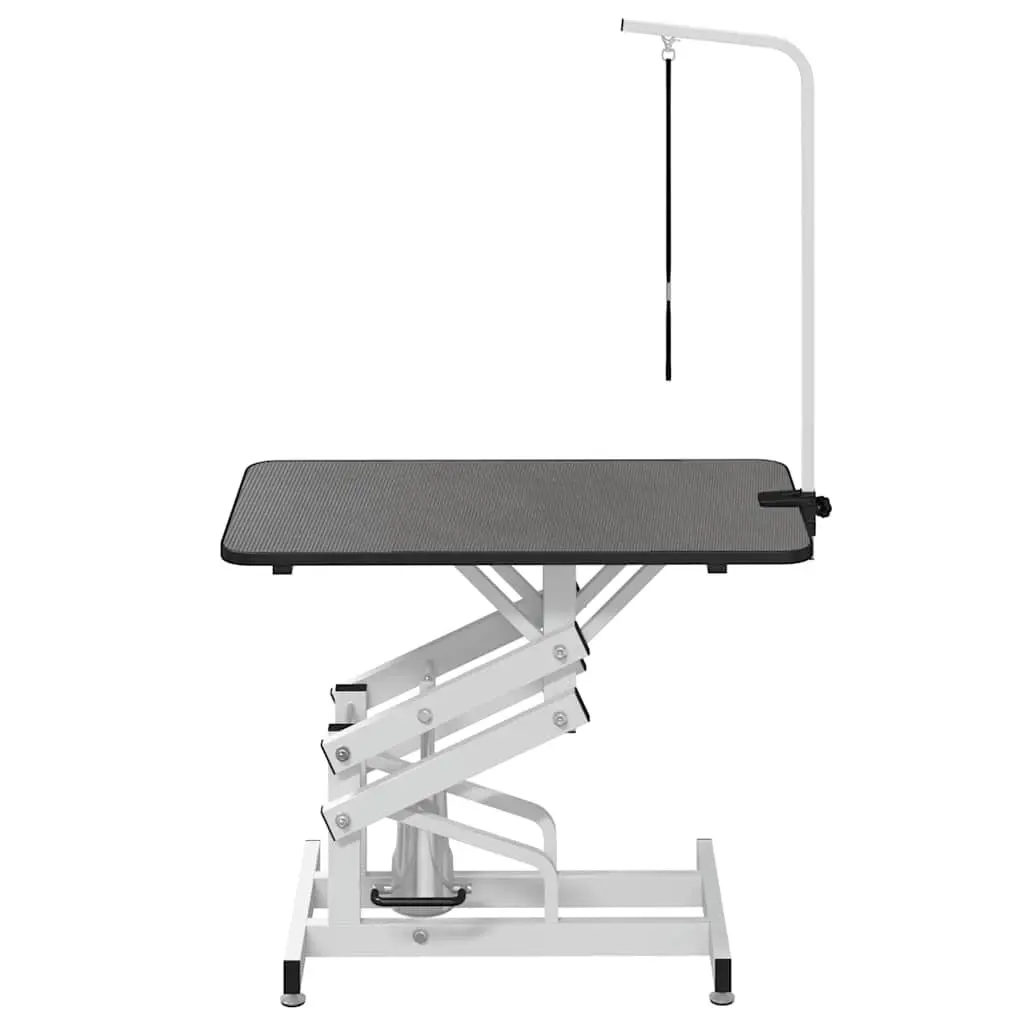 Hydraulic Grooming Table Adjustable Height Non-Slip Surface for Dogs Cats Portable Mobile Groomer