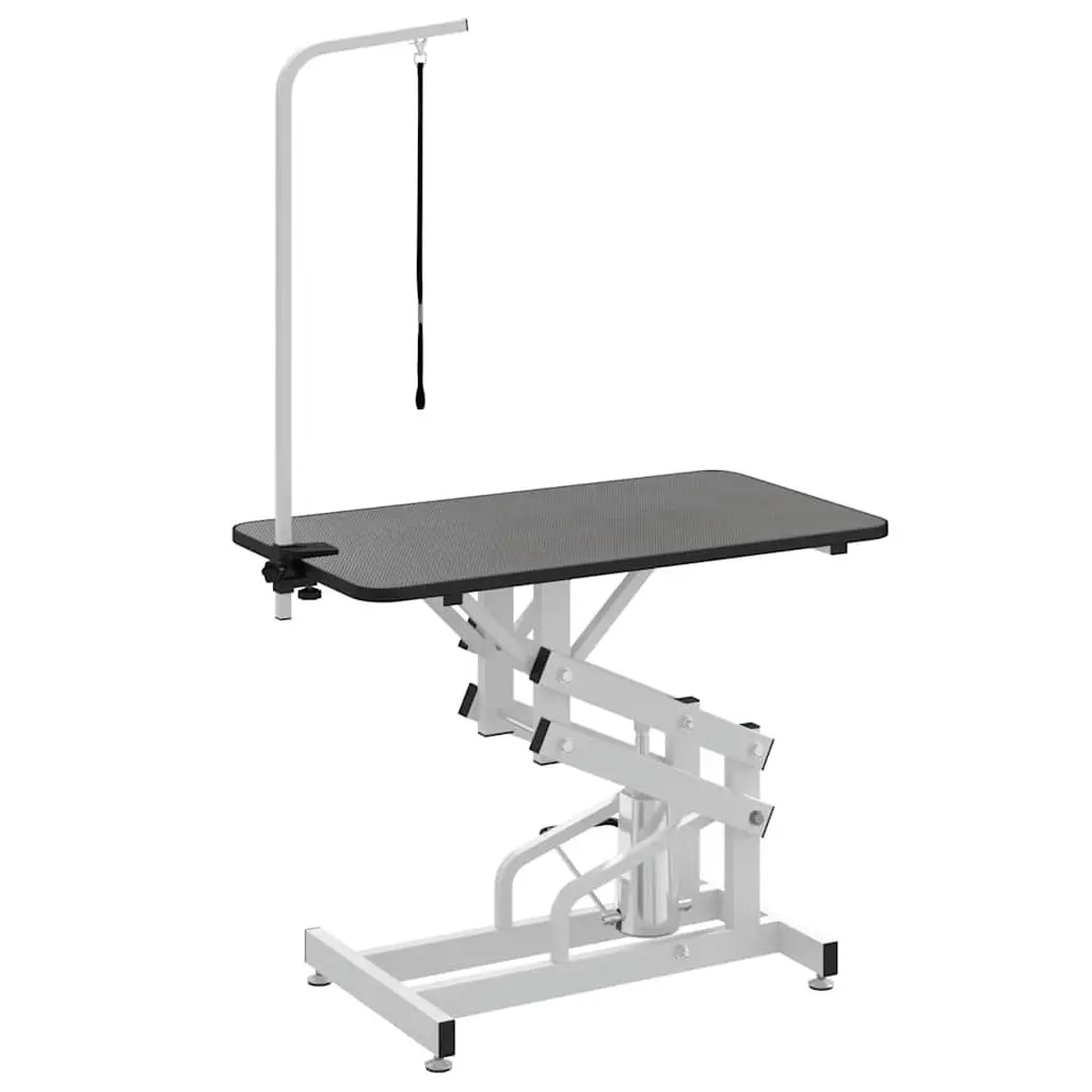 Hydraulic Grooming Table Adjustable Height Non-Slip Surface for Dogs Cats Portable Mobile Groomer