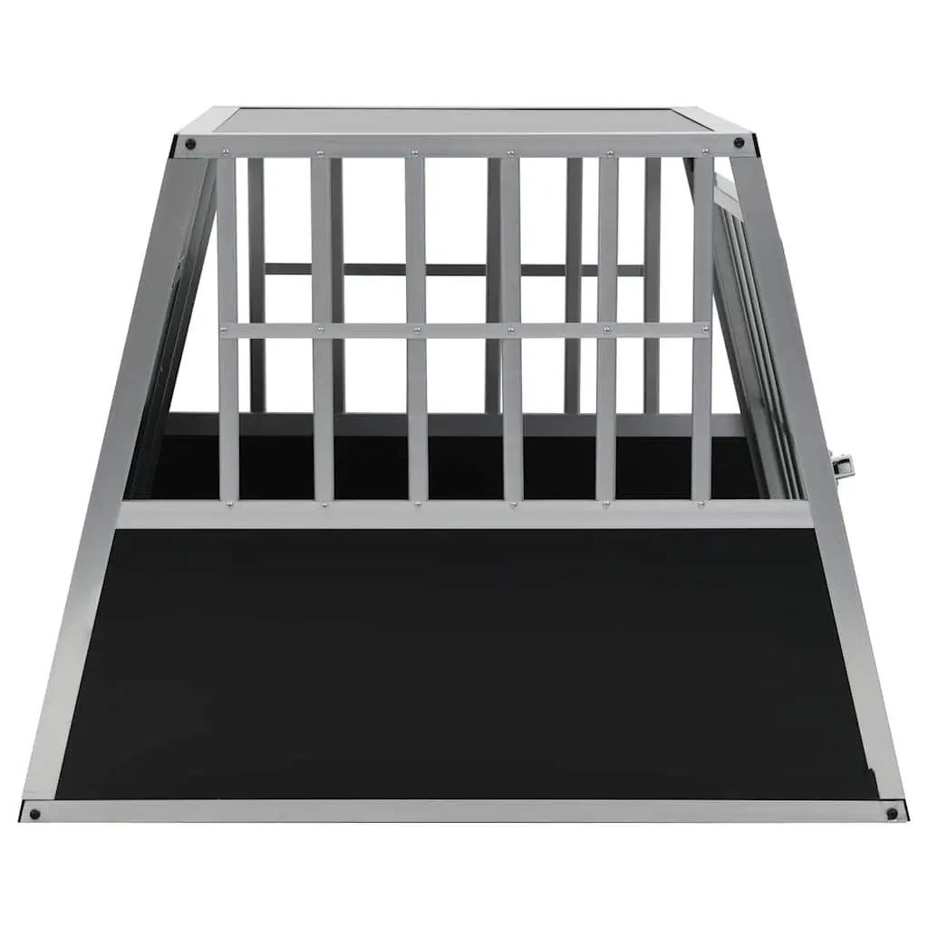Dog Cage 65x91x69.5 cm Portable Single Door Lightweight Easy Access