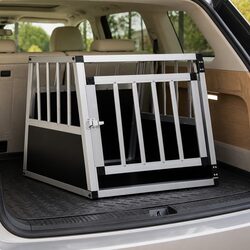 Enhance Your Travel Experience with Our Dog Cage, Silver