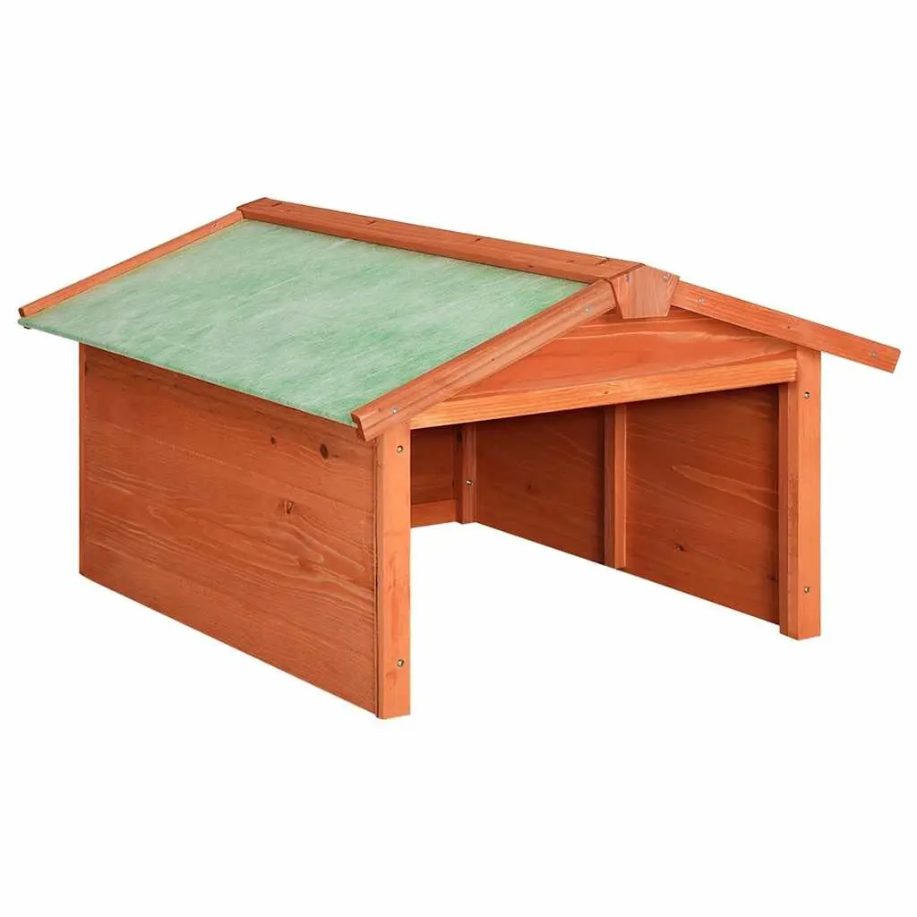Robotic Lawn Mower Garage Wooden Shelter Storage Box Outdoor Protection Cover
