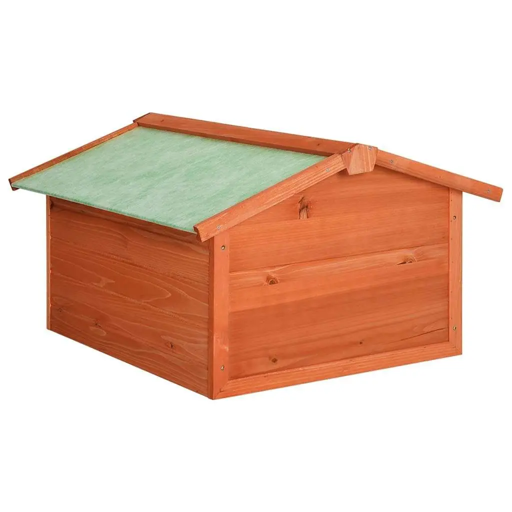 Robotic Lawn Mower Garage Wooden Shelter Storage Box Outdoor Protection Cover