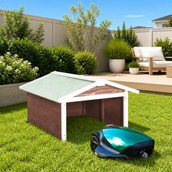 Elevate Your Garden with This Lawn Mower Shelter