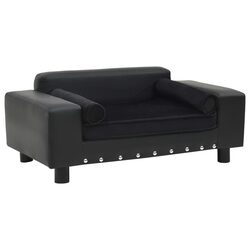 Elevate Your Home with a Chic Black Dog Sofa Pet Bed