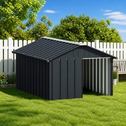 Stylish Outdoor Kennel Shelter for Your Dog