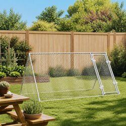 Enhance Your Space with a Silver Galvanised Chicken Cage