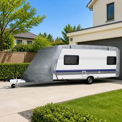 Caravan Cover Grey S - Enhance Your Outdoor Space