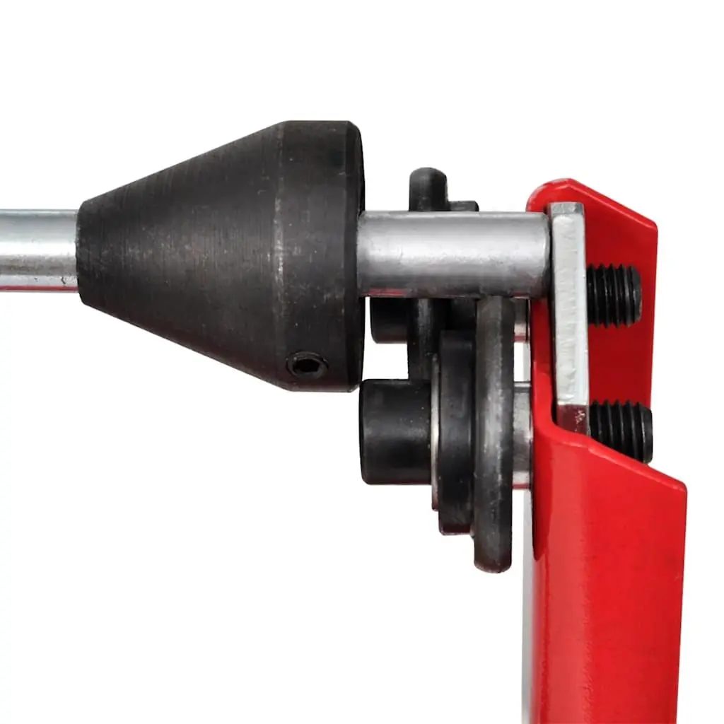 Motorcycle Wheel Balancer Stand Adjustable Cones Gravity Based Tool Red Steel