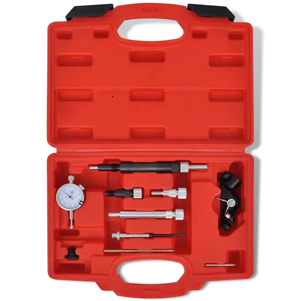 Diesel Fuel Injection Pump Timing Tool Set Multicolour Complete Kit with Blow Molded Case