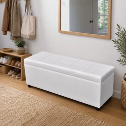 Functional Wooden Storage Bench for Organized Spaces