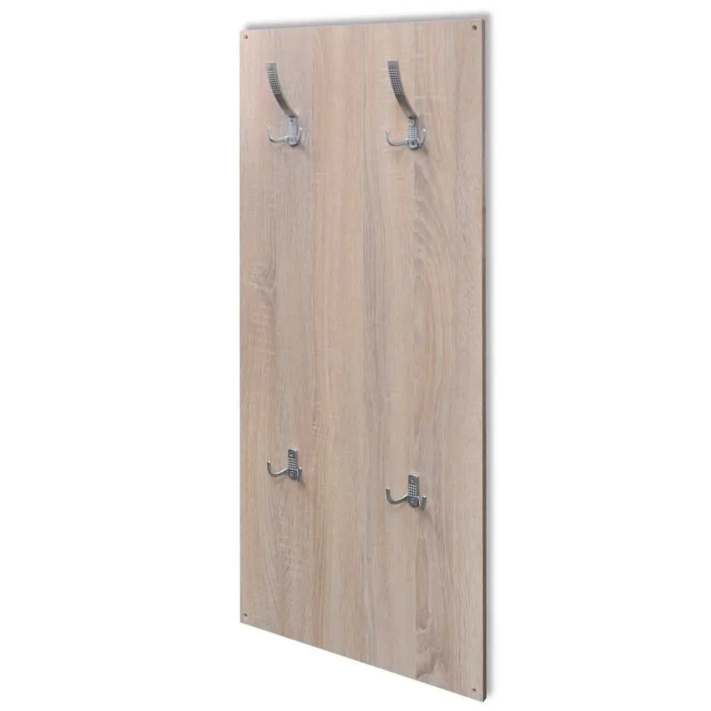 Wooden Shoe Cabinet 3-in-1 Set with Mirror and Coat Rack for Entryway Hallway Storage
