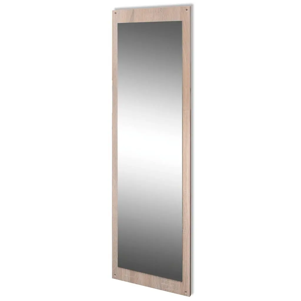 Wooden Shoe Cabinet 3-in-1 Set with Mirror and Coat Rack for Entryway Hallway Storage